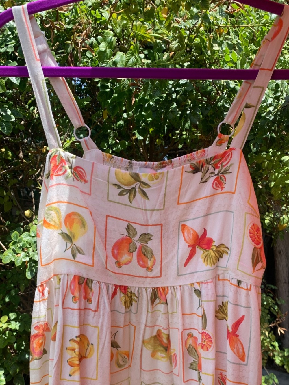 Paper Heart Fruit Maxi Dress - Picture 12 of 15